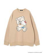 アンダーカバー×サンリオキャラクターズ、“ハローキティを抱くベア”やマイメロディ刺繍のスウェットなど｜写真9