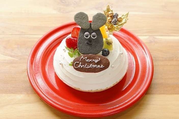 吉祥寺「レオ・レオニズカフェ」24年クリスマスケーキ、“フレデリック”が主役のフルーツタルト｜吉祥寺パルコ