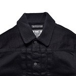 マインデニム×ヒステリックグラマーの“漆黒”デニムウェア、ボアジャケット＆7連スタッズ付きジーンズ｜写真2