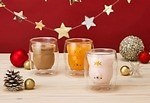 タリーズコーヒーのクリスマス限定グッズ、“ドリンクを注ぐと