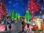 名古屋「レゴランド」夜のクリスマスイベント、レゴ ブロックの巨大ツリー＆サンタのライトアップショー｜写真4