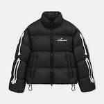 アミリ初のダウンジャケット、“モノグラム柄＆ボーンズワッペン”などを配して｜写真3