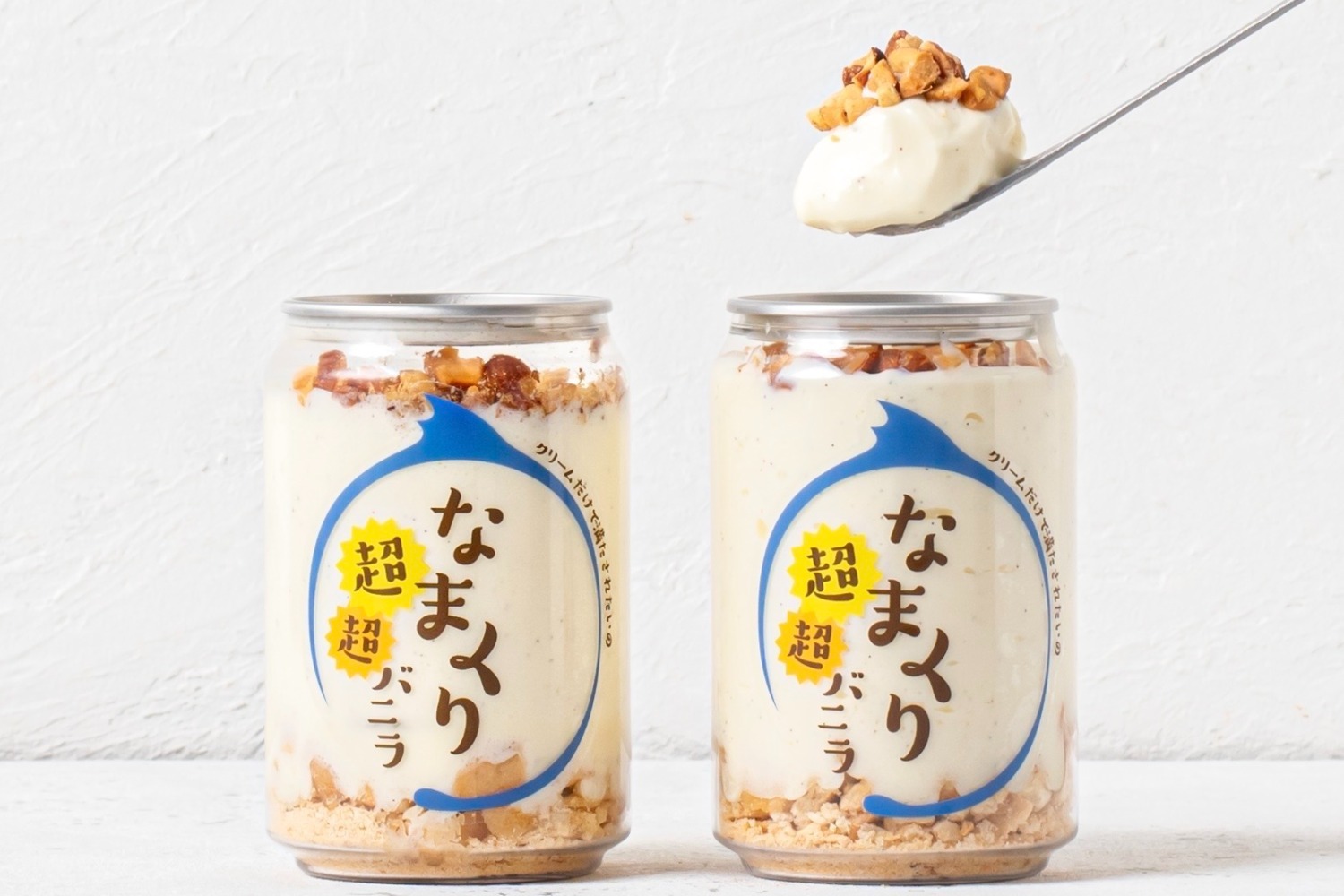 生クリームだけのスイーツ缶「なまくり」“濃厚バニラ”クリームの