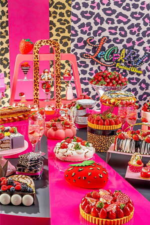 ヒルトン東京“アニマル柄”で彩る苺スイーツビュッフェ、東京ガールズコレクションとコラボ｜写真7