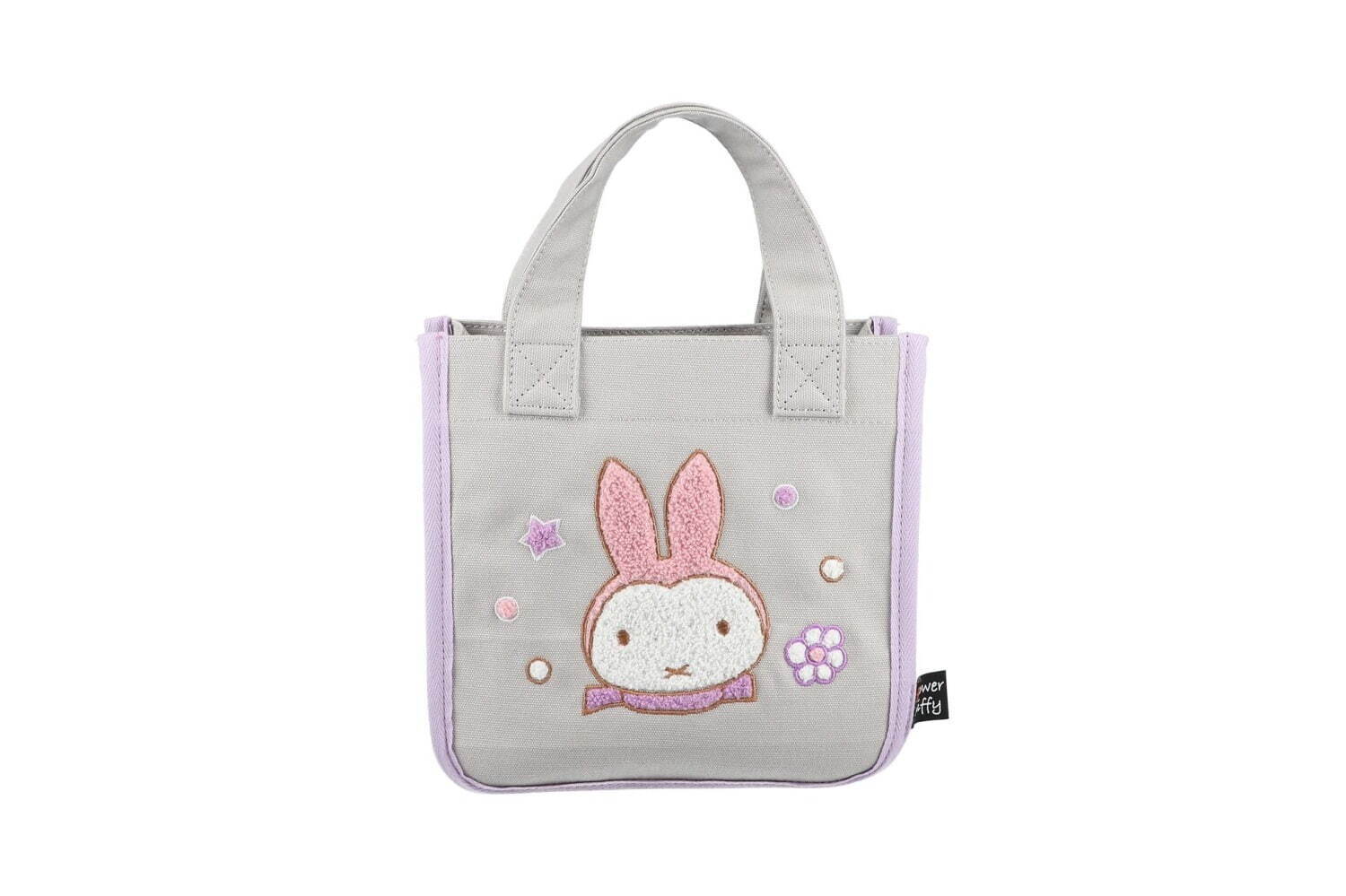 フラワーミッフィー“ふわもこ”冬グッズ、ポンポン付きケープの