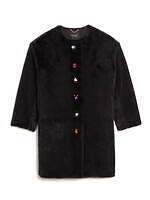 ケイト・スペード ニューヨーク、“スペース インベーダー”柄ニット＆宇宙人ボタンのコート｜写真3