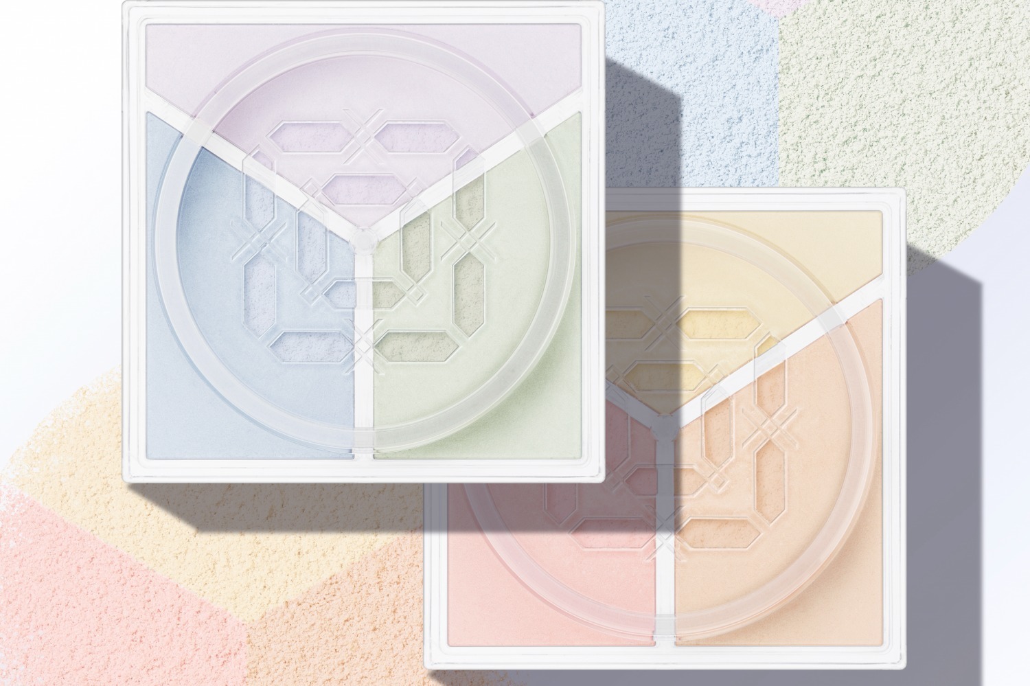 フィニッシングパウダー｜ヴィセ25年春ベースメイク、“内側からツヤ”3色ルースパウダー＆肌悩み補正の2色コンシーラー