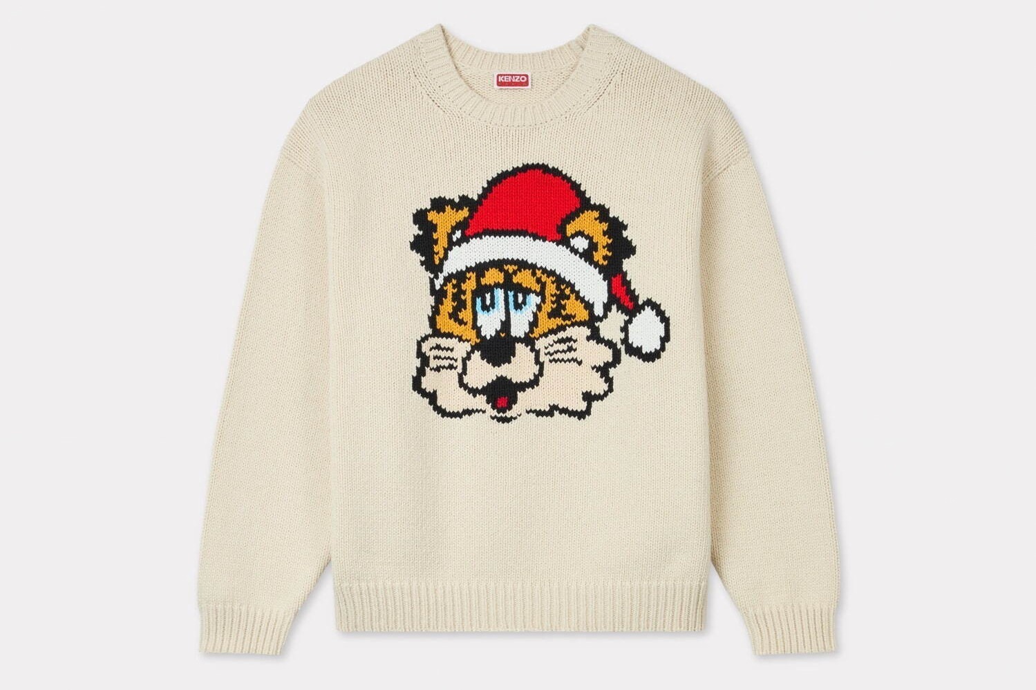 コラボ【ケンゾー】×ヴェルディ ロゴ 半袖Tシャツ 虎 ホワイト 限定品 KENZO H&M Tシャツ 白 ホワイト コラボ 虎 タイガー 夏