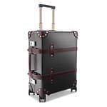 グローブ・トロッター 青山限定スーツケース、チャコールボディ×北極星モチーフのライニング｜写真1