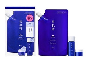 【新品・未使用】KOSÉ 雪肌精 美白化粧水　美白乳液　セット 雪肌精24年クリスマスコフレ、薬用美白化粧水の“現品入り