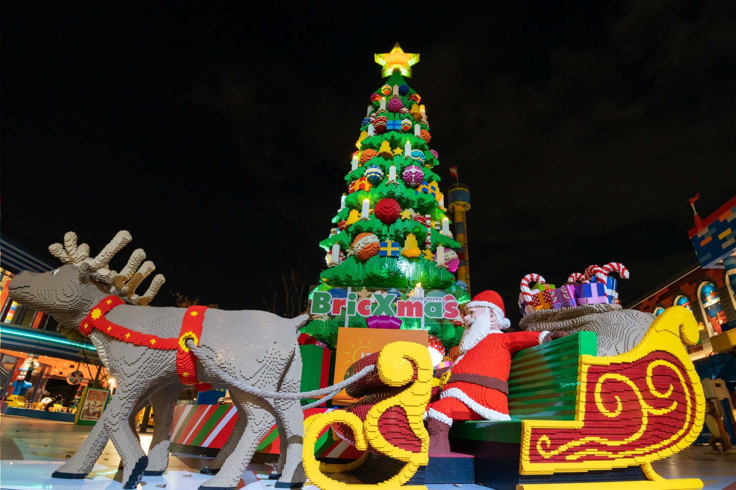 クリスマス｜名古屋「レゴランド」イルミネーション、サンタの謎解きゲーム＆歌って踊るクリスマスショー