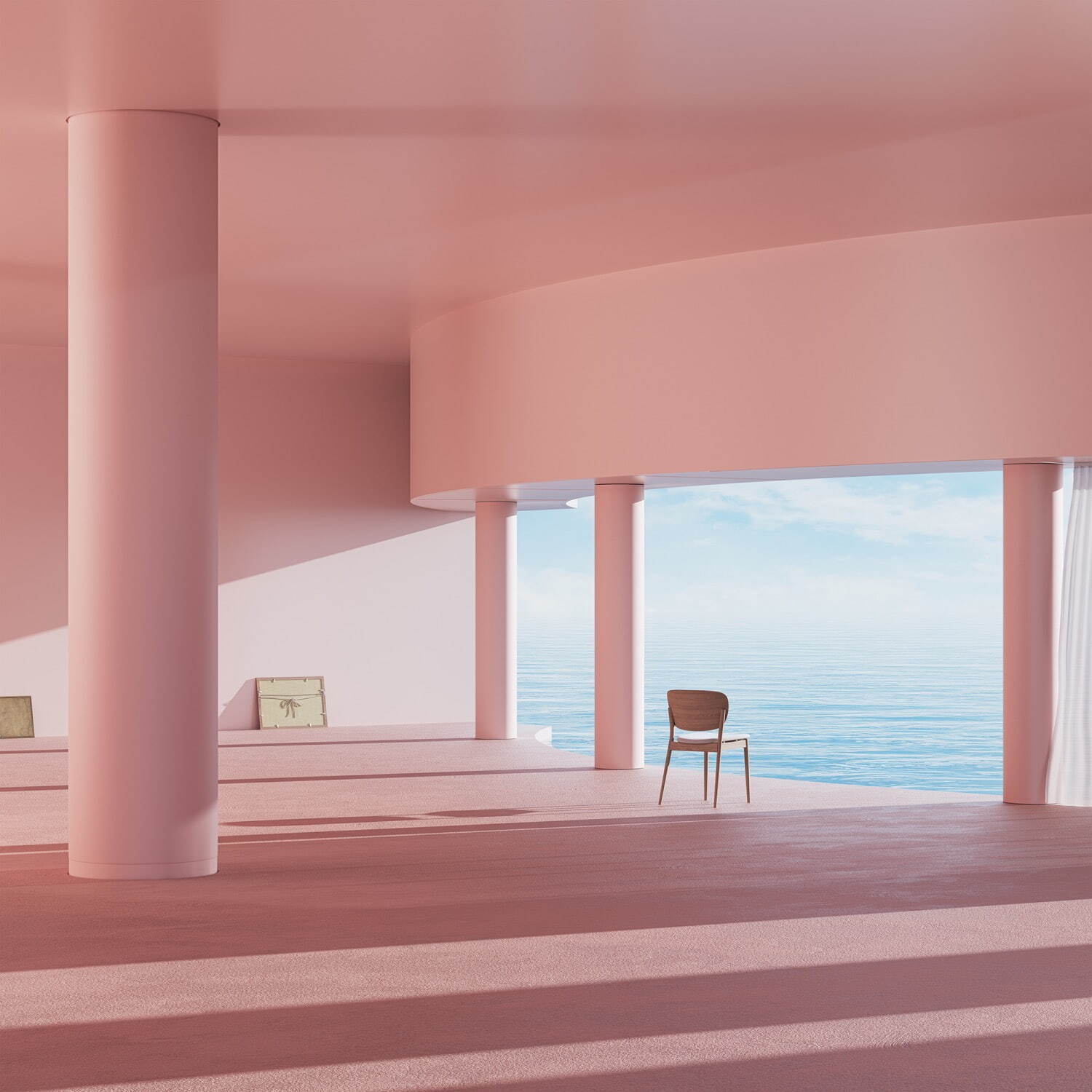 原田裕規 《光庭》 2024年