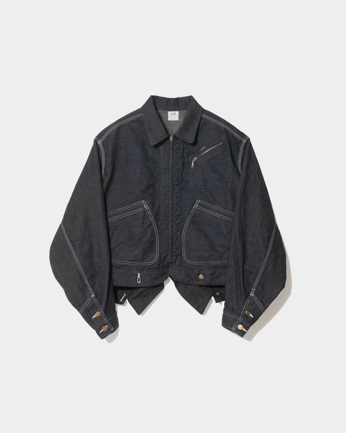 ビューティフルピープル×Leeコラボデニム、2つの服を合体させた