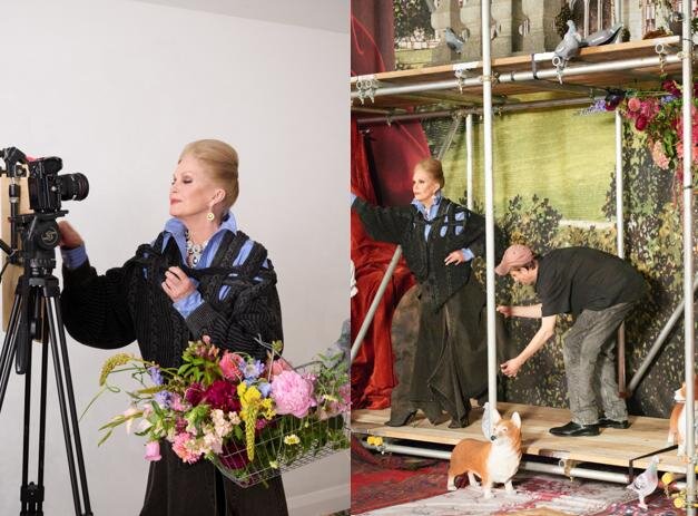 H&M×グレン・マーティンス、“自由に変形”コートやだまし絵プリントのトップスなど｜写真13