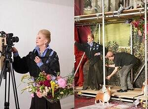 H&M×グレン・マーティンス、“自由に変形”コートやだまし絵プリントのトップスなど｜写真13