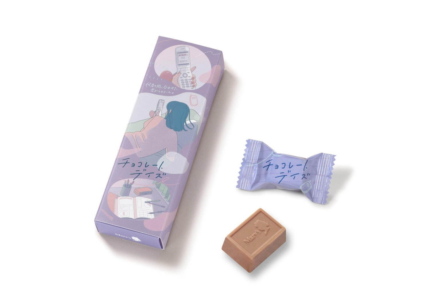 メリーチョコレート“平成時代の青春”着想バレンタインチョコ、きゅんと甘酸っぱいイチゴ＆ピーチ味｜写真7