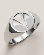 トムウッド“東京のシンボル”イチョウデザインのシルバーリング、青山店限定で｜写真1