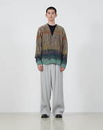 ヨーク24年クリスマスニット - 色彩が混ざり合うモヘアカーディガン、ケイタ マルヤマコラボも｜写真21