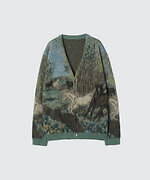 ヨーク24年クリスマスニット - 色彩が混ざり合うモヘアカーディガン、ケイタ マルヤマコラボも｜写真4