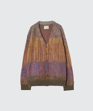 HORSE JAQUCARD MOHAIR CARDIGAN - KEITA MARUYAMA 30TH ANNIV