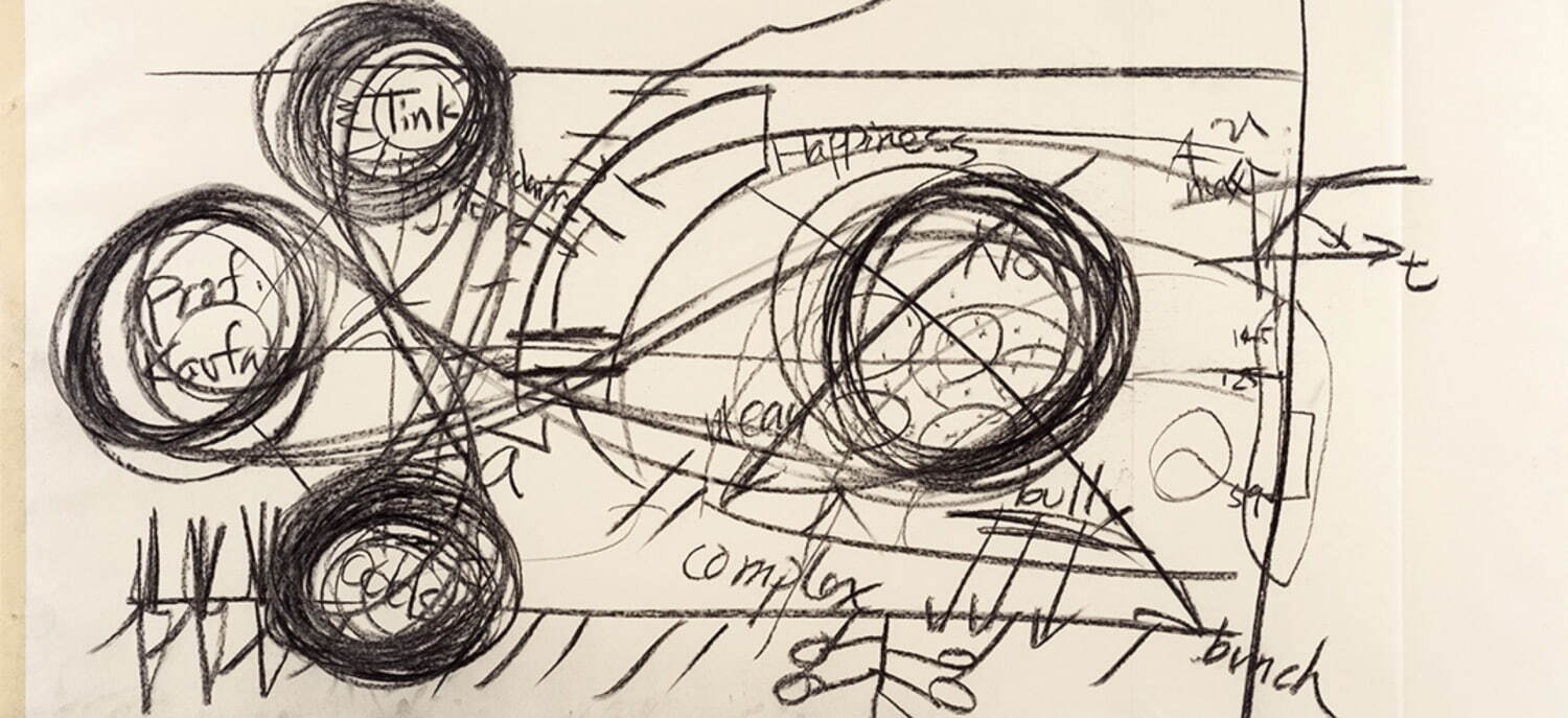 笹本晃 《Strange Attractors — Diagram 1.9.2011》 2011年 個人蔵
©Aki Sasamoto. Courtesy of Take Ninagawa, Tokyo