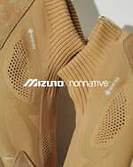 ミズノ×ノンネイティブ“ブーツ着想”ミッドカットスニーカーにオールブラウンの新色、ゴアテックスを搭載｜写真37