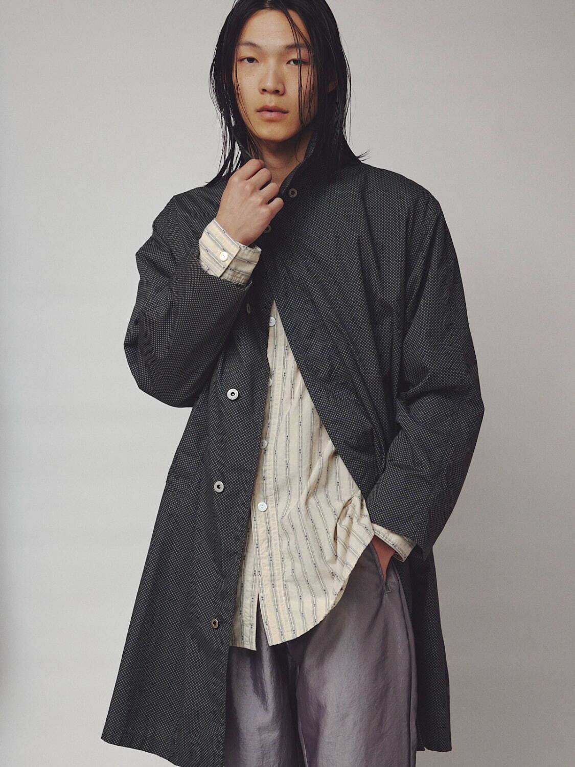 名作 パリコレモデル DOLCE&GABBANA W-ZIP P COAT 48 名作 パリコレモデル DOLCE&GABBANA W-ZIP P COAT 48