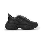 OAO×ハルノブムラタ“ゴールドプレート煌めく”厚底レザースニーカー、オールホワイトorブラック｜写真8