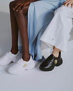 OAO×ハルノブムラタ“ゴールドプレート煌めく”厚底レザースニーカー、オールホワイトorブラック｜写真12