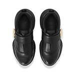 OAO×ハルノブムラタ“ゴールドプレート煌めく”厚底レザースニーカー、オールホワイトorブラック｜写真10