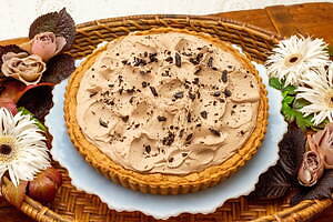 キル フェ ボンの冬限定タルト、“雪の結晶風クリーム”オレンジチョコレートやイチゴショート風｜写真15