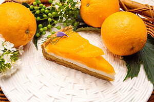 キル フェ ボンの冬限定タルト、“雪の結晶風クリーム”オレンジチョコレートやイチゴショート風｜写真9