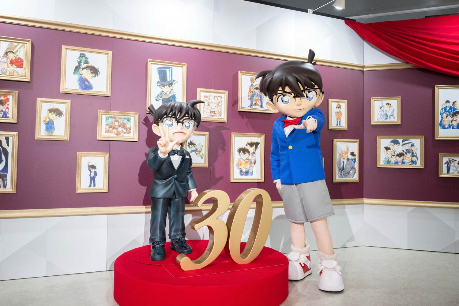 東京展の様子 ©青山剛昌／小学館