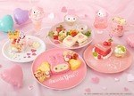 「マイメロディ」テーマのカフェが東京はじめ全国4都市で、マイメロオムライスやパフェ｜写真1