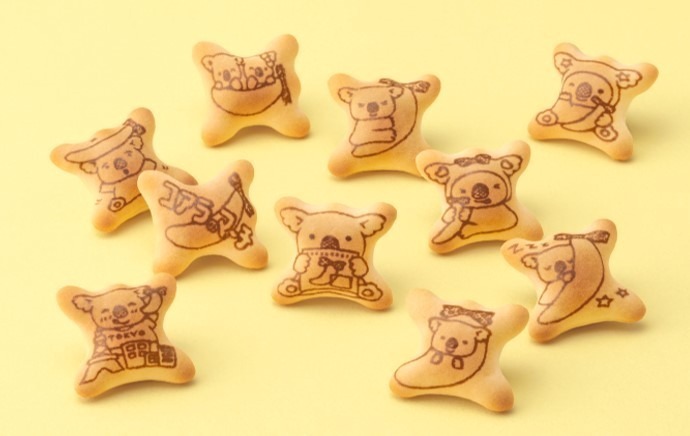 東京ばな奈が「コアラのマーチ」に！まろやかバナナカスタードチョコ入り＆10種類の特別な絵柄で｜写真3