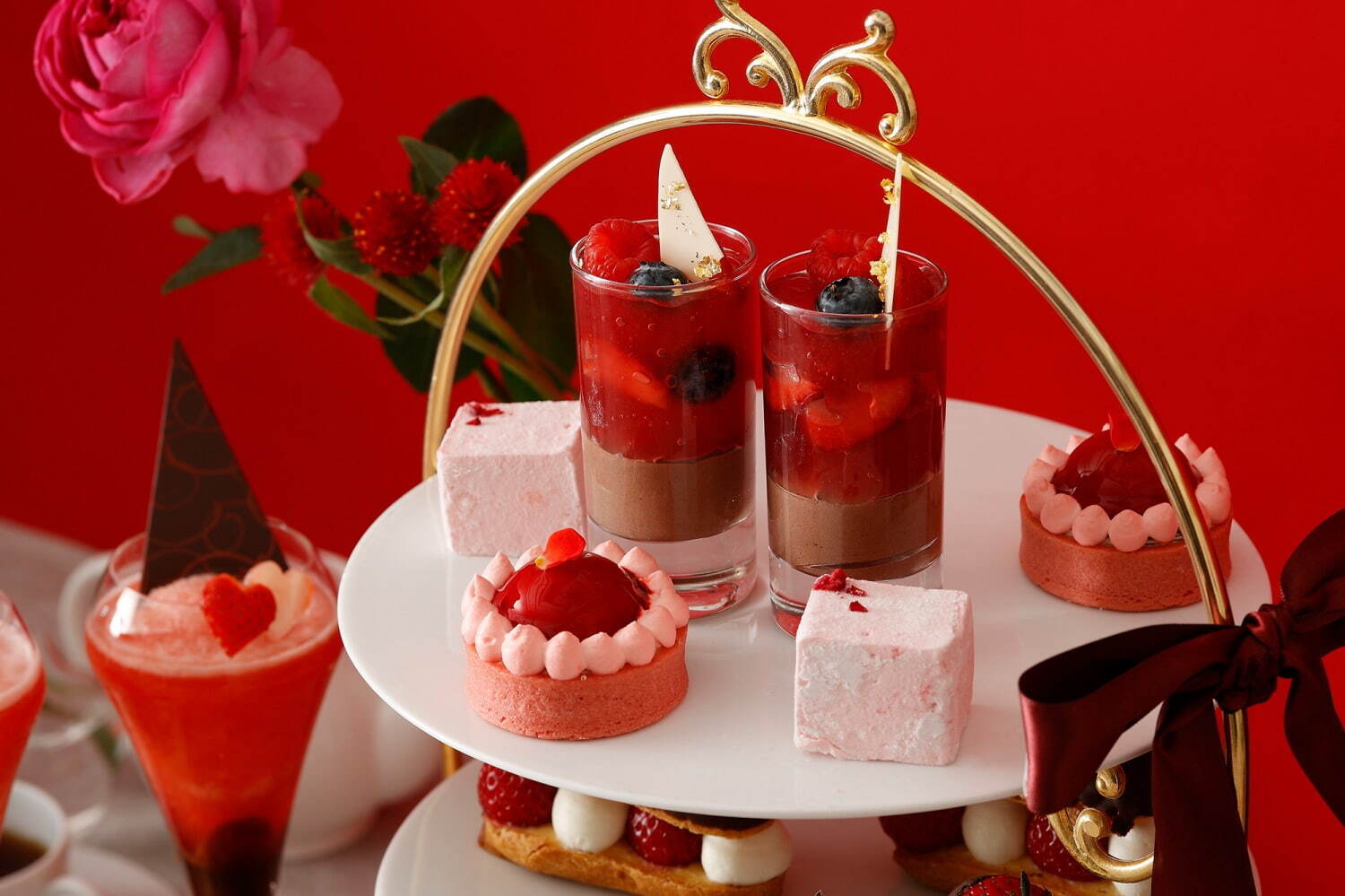“苺×チョコ”のバレンタインアフタヌーンティー、ホテル インターコンチネンタル 東京ベイで｜写真3