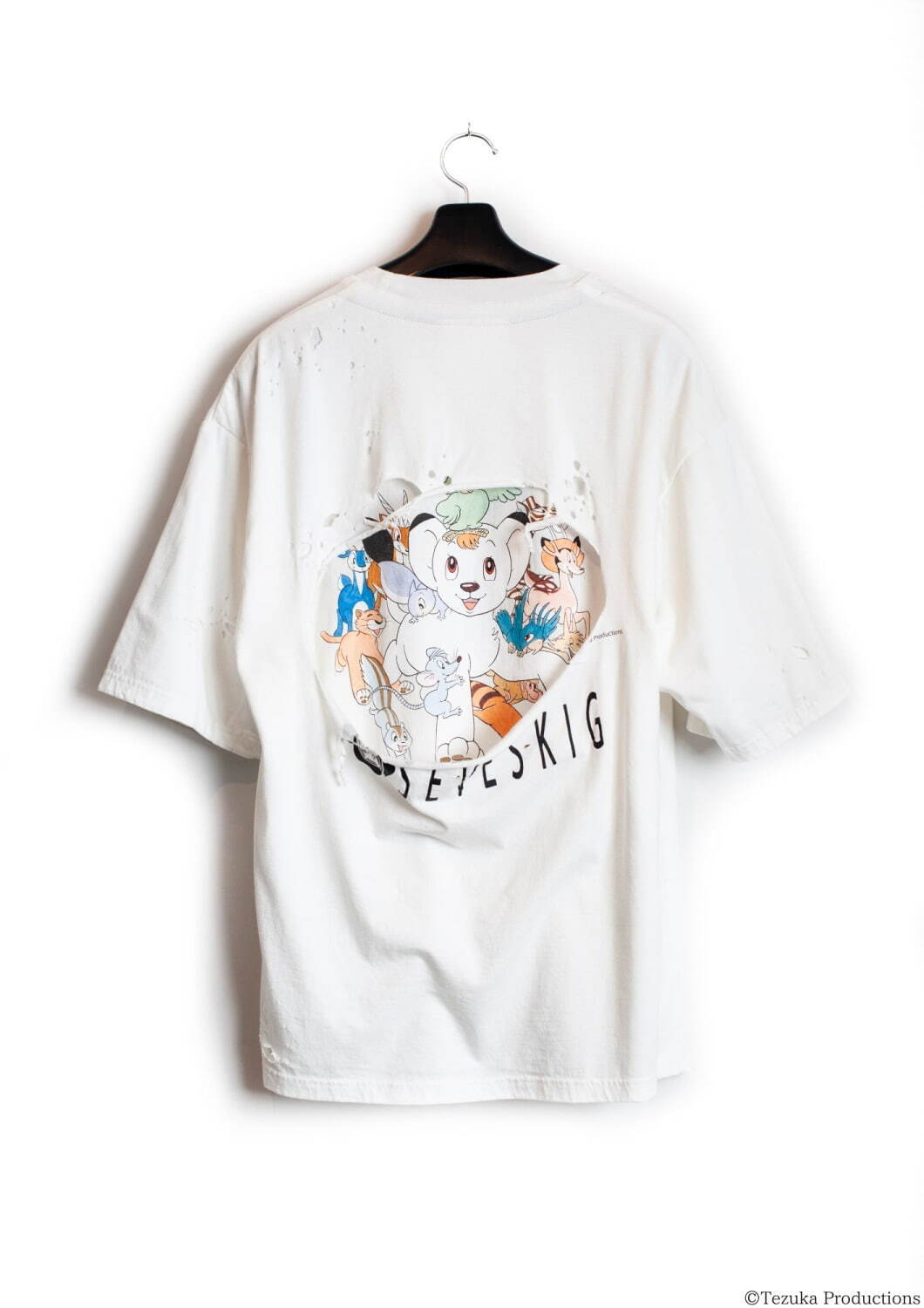 セヴシグ「ジャングル大帝」“レオの目”刺繍入りTシャツや