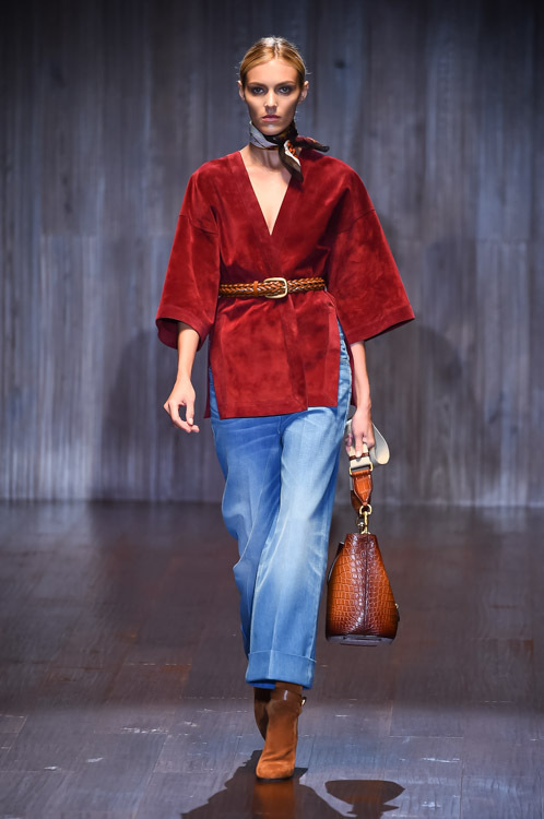 グッチ(GUCCI) 2015年春夏ウィメンズコレクション シルエット - 写真13