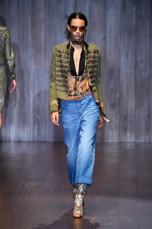 グッチ(GUCCI) 2015年春夏ウィメンズコレクション シルエット - 写真39