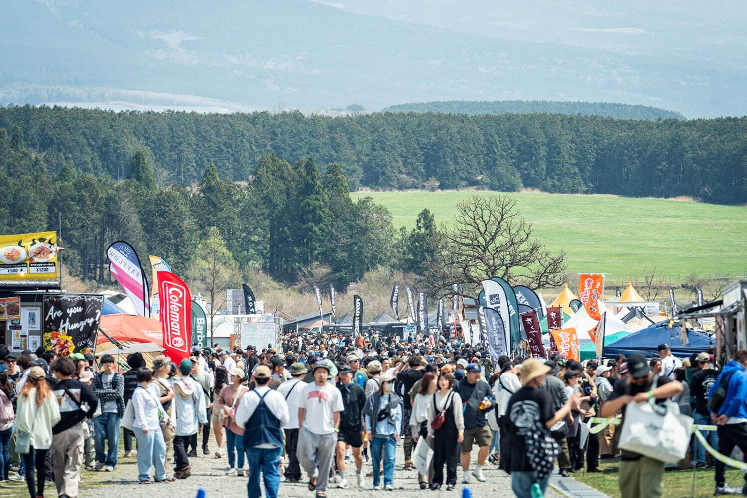 キャンプ｜キャンプと音楽の野外フェス「ゴーアウトジャンボリー 2025」静岡・ふもとっぱらで開催