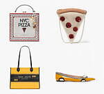 ケイト・スペード銀座限定アイテム、煌めく“ピザ”型チェーンバッグ＆タクシー風フラットシューズ｜写真6