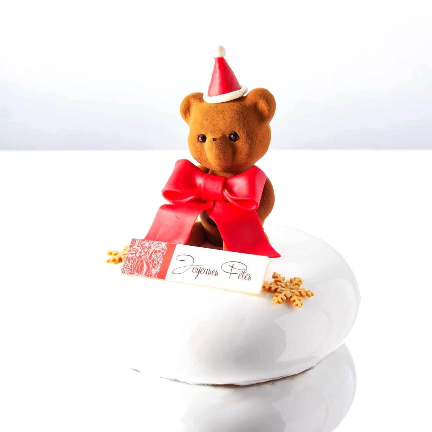 ルワンジュ東京の24年クリスマスケーキ、煙突から“クマ”が顔を出すケーキや雪だるまのチーズタルト｜写真8