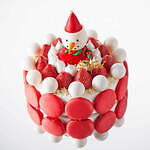 ルワンジュ東京の24年クリスマスケーキ、煙突から“クマ”が顔を出すケーキや雪だるまのチーズタルト｜写真15