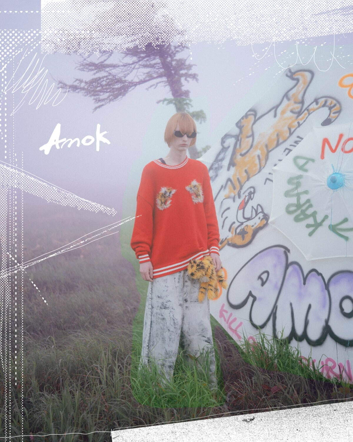 アモク 2024年春夏｜ スウェット