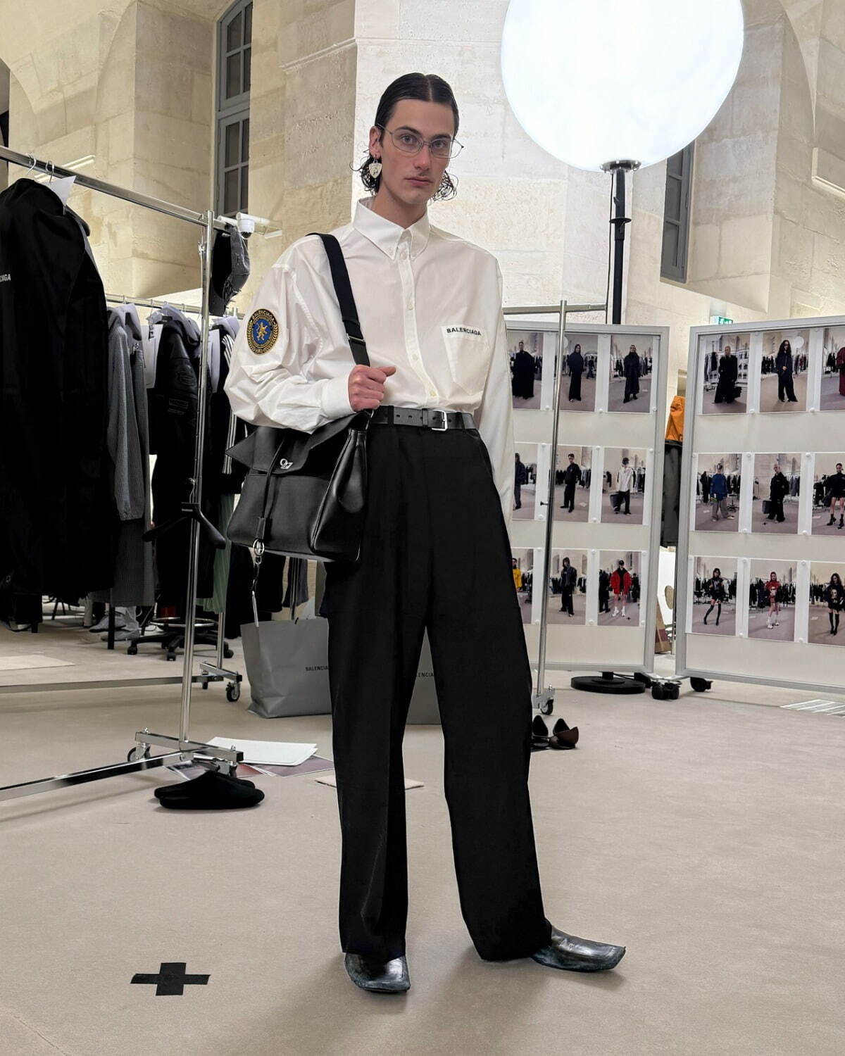 BALENCIAGA AW アウターその他 グレー系 バレンシアガ(BALENCIAGA) 2025年秋ウィメンズ&メンズ