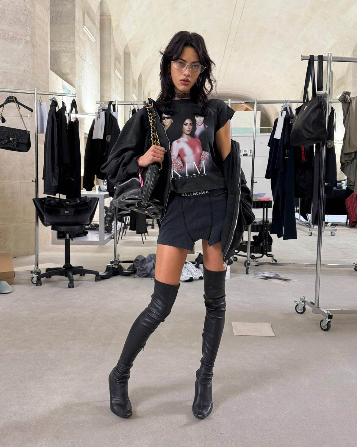 バレンシアガ(BALENCIAGA) 2025年秋ウィメンズ&メンズコレクション  - 写真47