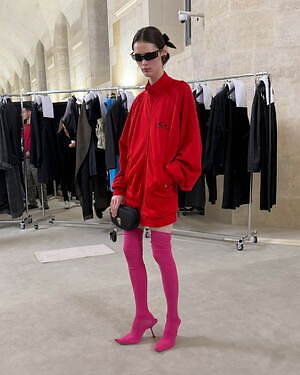 バレンシアガ(BALENCIAGA) 2025年秋ウィメンズ&メンズコレクション  - 写真56