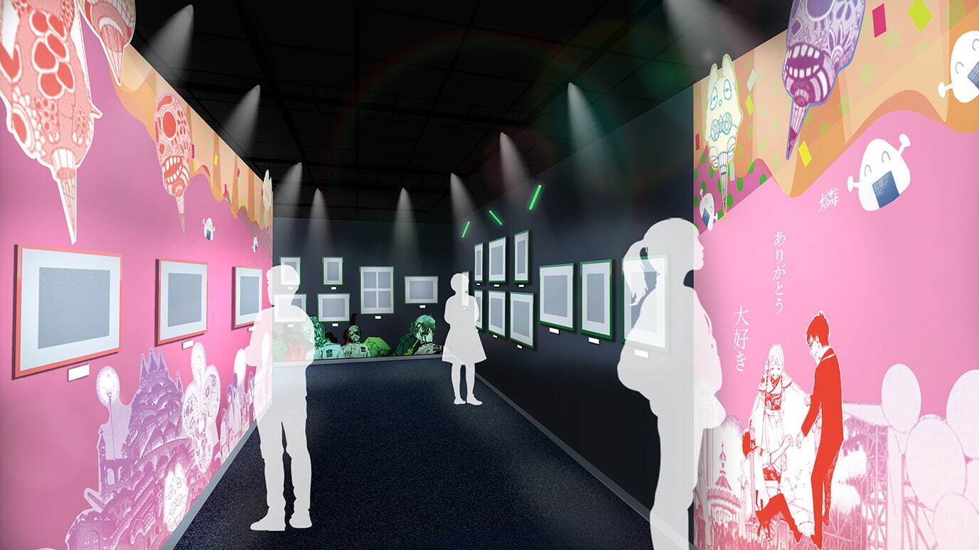 青の祓魔師展 展示エリア「島根・啓明結社篇」