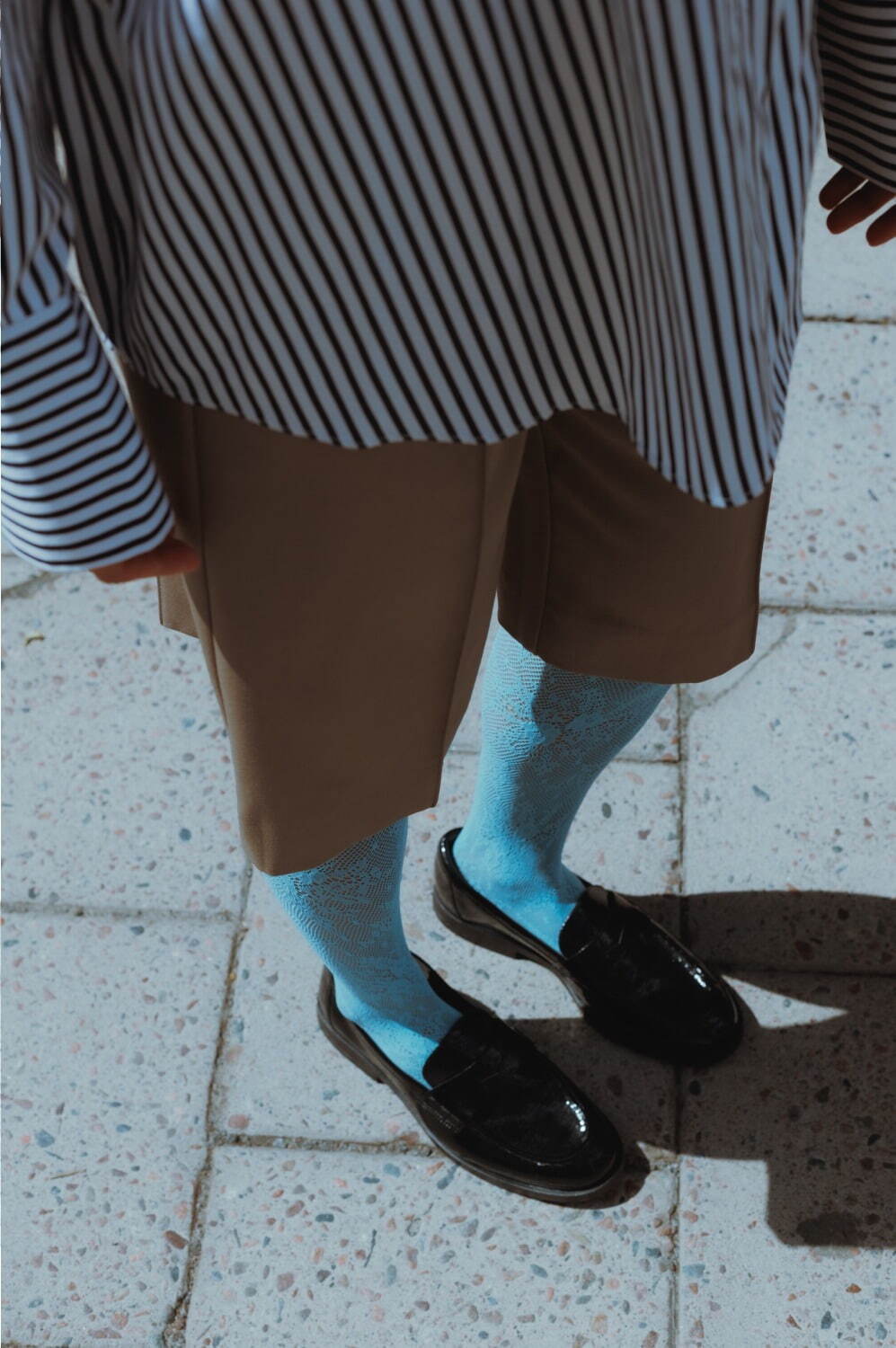 【関税込み】Swedish Stockings ブルー Rosa レースタイツ Rosa Lace Tights Sky Blue – IVALO.COM