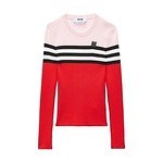 MSGM 波打つ“M”ロゴキルティングの中綿ジャケット＆ストライプ切り替えシャツなど新作ウェア｜写真7